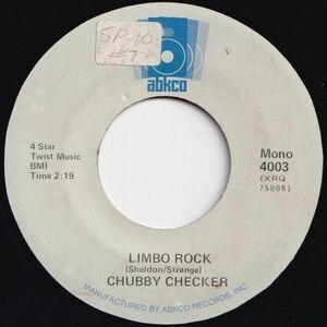 Chubby Checker Limbo Rock / Let's Twist Again ABKCO US 4003 206350 R&B R&R レコード 7インチ 45