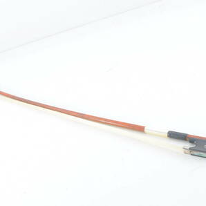 [MYM25]メーカー不明 バイオリン 弓 全長約71㎝ ハードケース付きの画像2