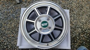 ハヤシレーシング ハヤシストリート STF 14インチ 5J 4ホール ピッチ100 オフセット42 中古1本 