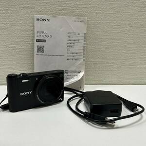 【ART-4162】1円スタート SONY ソニー コンパクトデジタルカメラ DSC-WX350 ブラック 充電切れ 取説 充電器あり 長期保管品 現状品