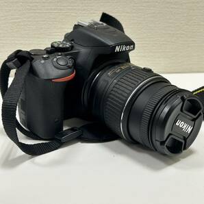 【ART-4159】1円スタート Nikon ニコン D5500 一眼レフカメラ ブラック 18-55㎜/55-300㎜ レンズ付き 付属品あり 長期保管品 現状品の画像4