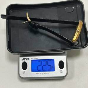 【ART-4138】1円スタート ZITURA 腕時計 スイスバンク 1g インゴット 18K刻印あり 総重量約22.5g 電池切れ ケースなし 長期保管品 現状品の画像8