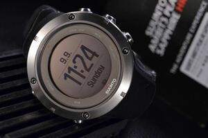 #SUUNTO( Suunto )AMBIT3 PEAK SAPPHIRE ( sapphire ) HR( is - tray to) GPS built-in almost unused goods 