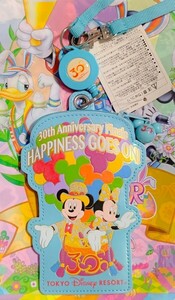 ディズニーランド 30周年 パスケース