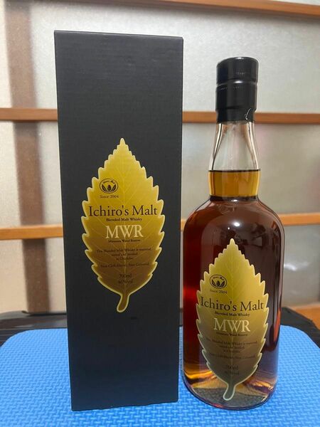 ◆美品未開栓◆秩父イチローズモルト Ichiro's Malt リーフシリーズ ウイスキー MWR 46% 700ml 箱付き 