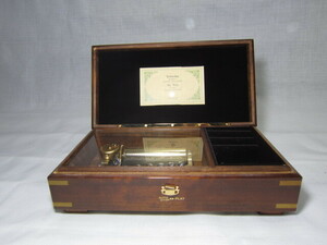 KI retro antique operation goods SANKYO ORPHEUS 2 bending music box 2