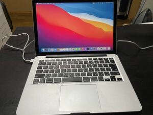 Apple MacBook Pro Retina 13-inch Mid 2014 Core i5 2.８0GHz/8GB/500GB(SSD) 作動確認済み