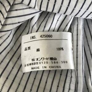 JOSEPH ABBOUD ジョセフ アブード メンズ 長袖ボタンダウンシャツ オンワード樫山 美品(ほぼ未着用) size Mの画像6