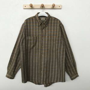 Royal Robbins ロイヤル ロビンス メンズ マルチチェック柄 B.D.ネルシャツ 良品 size L/2XL