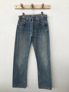 90s Levi's 501 6182 リーバイス 501 米国製 メンズ デニムジーンズ ボタンフライ 良品 size W28