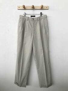 BANANA REPUBLIC CHINOS バナナリパブリック メンズ 2タックコットンパンツ チノパン 美品 size W32