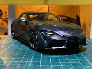 GR Supra final product Tamiya plastic model 