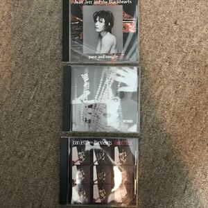 名盤 Joan Jett And The Blackhearts 3タイトル ジョーン・ジェット・アンド・ザ・ブラックハーツ