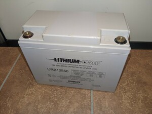 ULTRALIFE製 12V55Ah リン酸鉄リチウムバッテリー