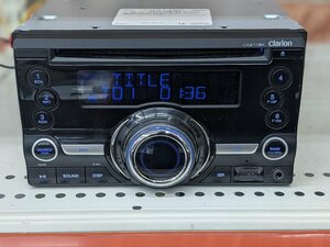 クラリオン　ＣＸ２１１ＢＫ　　ＡＭ/ＦＭ、ＣＤデッキ　　中古品