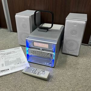 Victor ビクター ミニコンポ UX-W50 動作品　取説　リモコン　CD MD カセット　FM AM