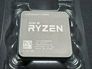 【動作品】AMD Ryzen 7 2700X 3.7 GHz 8C/16T