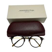 OLIVER PEOPLES オリバーピープルズ 505 DTB 47□24-142 雅 Limited Edition_画像1