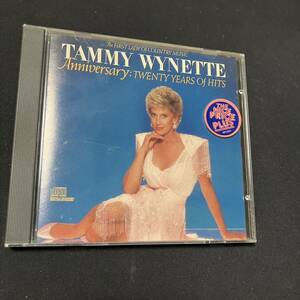 ZF1 cd タミーワイネット Tammy Wynette - Anniversary: 20 Years of Hits CD アルバム 輸入盤