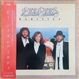 LP#ROCK/BEE GEES/RARITIES/RSO 35MW 0038/9/ domestic 84 year ORIG JAPAN ONLY OBI/ obi beautiful goods / Be ji-z/ rare -liti/ not yet departure table bending & hard-to-find bending rare sound source 