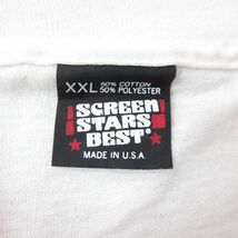 XL/古着 スクリーンスターズ 半袖 ビンテージ Tシャツ メンズ 90s マーチング ケンタッキー 大きいサイズ クルーネック 白 ホワイト 24mar0_画像3