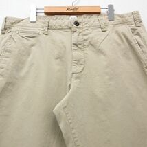 W38/古着 ギャップ GAP チノ パンツ チノパン メンズ 00s ベージュ カーキ 24mar05 中古 ボトムス ロング_画像2