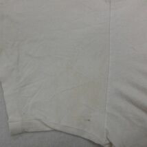 XL/古着 リー Lee 半袖 ビンテージ Tシャツ メンズ 90s 大きいサイズ コットン クルーネック 白 ホワイト 24mar05 中古_画像9