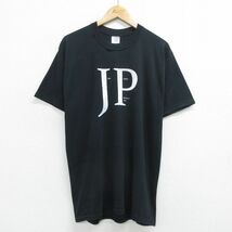 L/古着 ジャージーズ 半袖 ビンテージ Tシャツ メンズ 00s JAM DPACKED REGALIS クルーネック 黒 ブラック 24mar06 中古_画像1