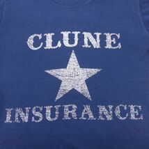 古着 半袖 ビンテージ Tシャツ キッズ ボーイズ 子供服 80s CLUNE 星 クルーネック 紺 ネイビー 22may13_画像3