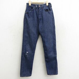 古着 パワーハウス 101 ビンテージ ジーンズ キッズ ボーイズ 子供服 60s 紺 ネイビー デニム spe 23jun08