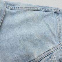 XL/古着 リーバイス Levis 70598 長袖 ジージャン メンズ 00s 薄紺 ネイビー デニム 23nov14 中古 アウター Gジャン ジャケット_画像6