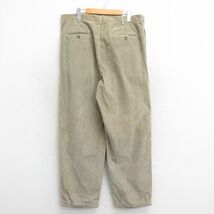 W36/古着 ギャップ GAP コーデュロイ パンツ メンズ 00s 太畝 茶 ブラウン 23dec12 中古 ボトムス ロング_画像3