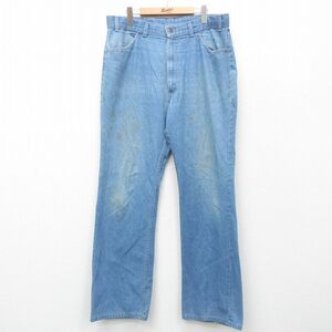 W38/古着 リーバイス Levis ジーンズ メンズ 紺 ネイビー デニム 23dec16 中古 ボトムス ジーパン Gパン ロング パンツ