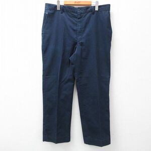 W38/古着 レッドキャップ ワーク パンツ メンズ 90s 紺 ネイビー 23sep19 中古 ボトムス ロング