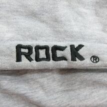 XL/古着 長袖 スウェット パーカー メンズ 00s The Rock バスケ 刺繍 大きいサイズ グレー 霜降り 23sep26 中古 スエット トレーナー_画像5