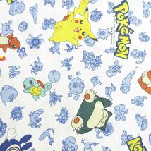 中古 ピローケース 90s アニメ ニンテンドー ポケットモンスター ポケモン ピカチュー ゲンガー 白 ホワイト 23sep07_画像2