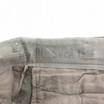 W31/古着 ビンテージ ミリタリー カーゴ パンツ メンズ 50s スウェーデン軍 ウール グレー系 23dec27 中古 ボトムス ロング_画像6