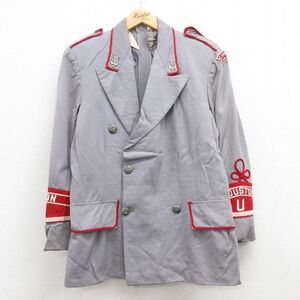 M/古着 長袖 ビンテージ ミリタリー ジャケット 将校服 メンズ 60s HOUSTON グレー 23oct19 中古 アウター フライト