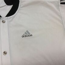 XL/古着 アディダス adidas 半袖 トップス メンズ 90s ワンポイントロゴ 大きいサイズ ロング丈 白他 ホワイト 3本ライン spe 23jul14_画像8