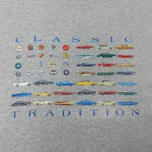 XL/古着 半袖 ビンテージ Tシャツ メンズ 90s クラシックカー クルーネック グレー 霜降り 23jul04 中古_画像2