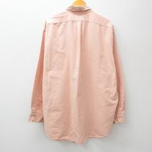 XL/古着 ラルフローレン 長袖 ブランド シャツ メンズ ワンポイントロゴ BIGSHIRT オックスフォード 大きいサイズ ロング丈 コットン_画像2