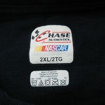 XL/古着 半袖 Tシャツ メンズ NASCAR STREMME レーシングカー 大きいサイズ コットン クルーネック 黒 ブラック 23jun24 中古_画像5