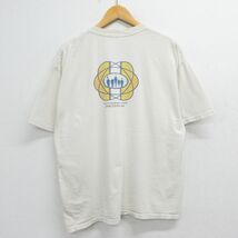 XL/古着 半袖 ビンテージ Tシャツ メンズ 00s ジムエリクソンピクチャーズ サーフィン 大きいサイズ コットン クルーネック 薄ベージュ_画像2