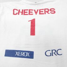 XL/古着 7分袖 ビンテージ Tシャツ メンズ 80s CHEEVERS 大きいサイズ コットン Vネック 白他 ホワイト spe 23mar29 中古 7分丈 七分丈_画像4