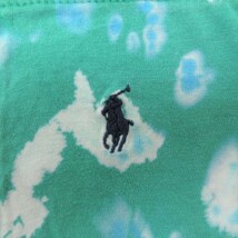 XL/古着 ラルフローレン Ralph Lauren 半袖 ブランド Tシャツ メンズ 90s ワンポイントロゴ 胸ポケット付き ロング丈 コットン クルー_画像3