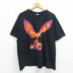 XL/古着 半袖 ロック バンド Tシャツ メンズ トランスシベリアンオーケストラ グレッグヒルデブラント 大きいサイズ コットン クルーネ