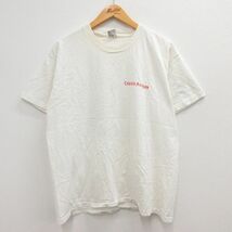 XL/古着 半袖 ビンテージ Tシャツ メンズ 90s キャプテンモルガン 酒 コットン クルーネック 白 ホワイト 23apr19 中古_画像2