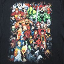 M/古着 半袖 Tシャツ メンズ マーベル ブラックボルト デアデビル ゴーストライダー コットン クルーネック 黒 ブラック 23may13 中古_画像2