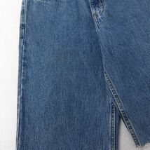 W29/古着 リーバイス Levis 550 ハーフ パンツ ショーツ メンズ 00s コットン 紺 ネイビー デニム 23apr13 中古 ボトムス 短パン ショ_画像8