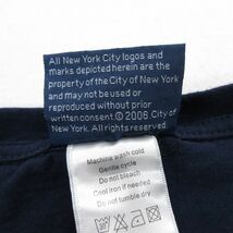 XL/古着 半袖 ビンテージ Tシャツ メンズ 00s FDNY 大きいサイズ コットン クルーネック 紺 ネイビー 23apr26 中古_画像4